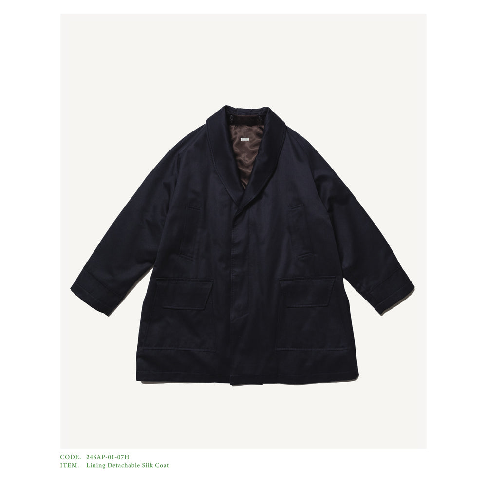 Detachable Silk Coat Lining