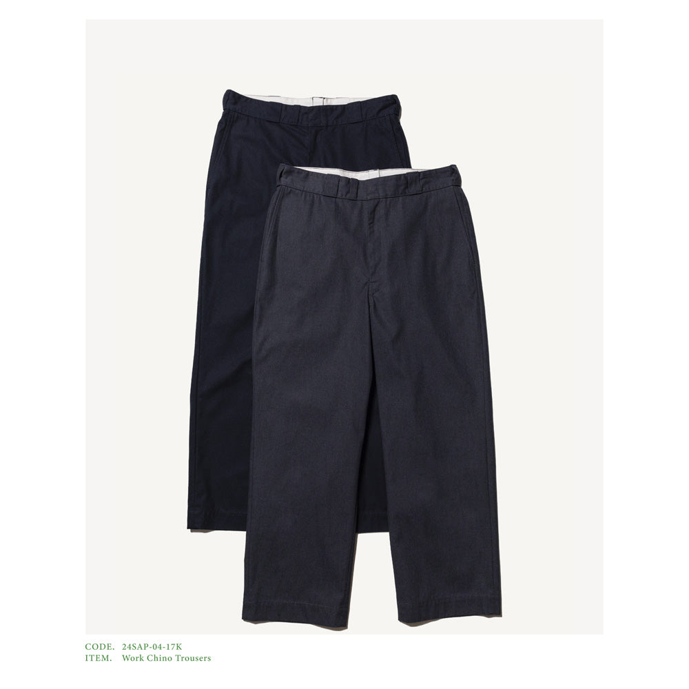 A.PRESSE Work Chino Trousers 24SAP-04-17K (24SAP-04-17K) | A 