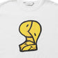 CUBISM SMILE 2TONE H/S T-SHIRT