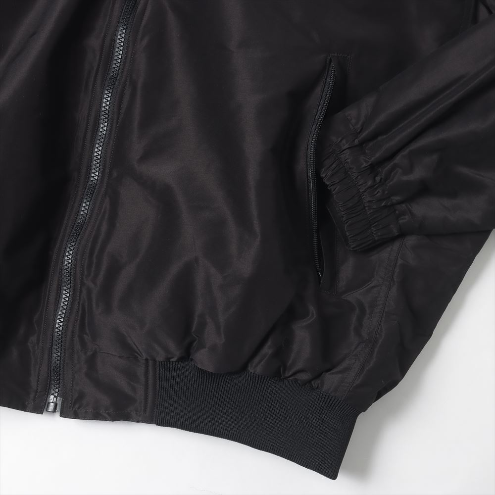 Cotton silk track jacket