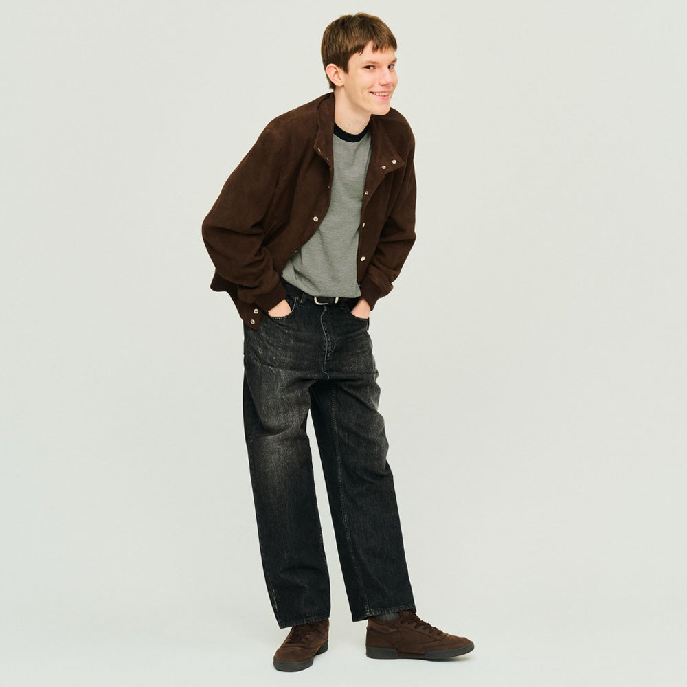 SUEDE BOMBER JACKET
