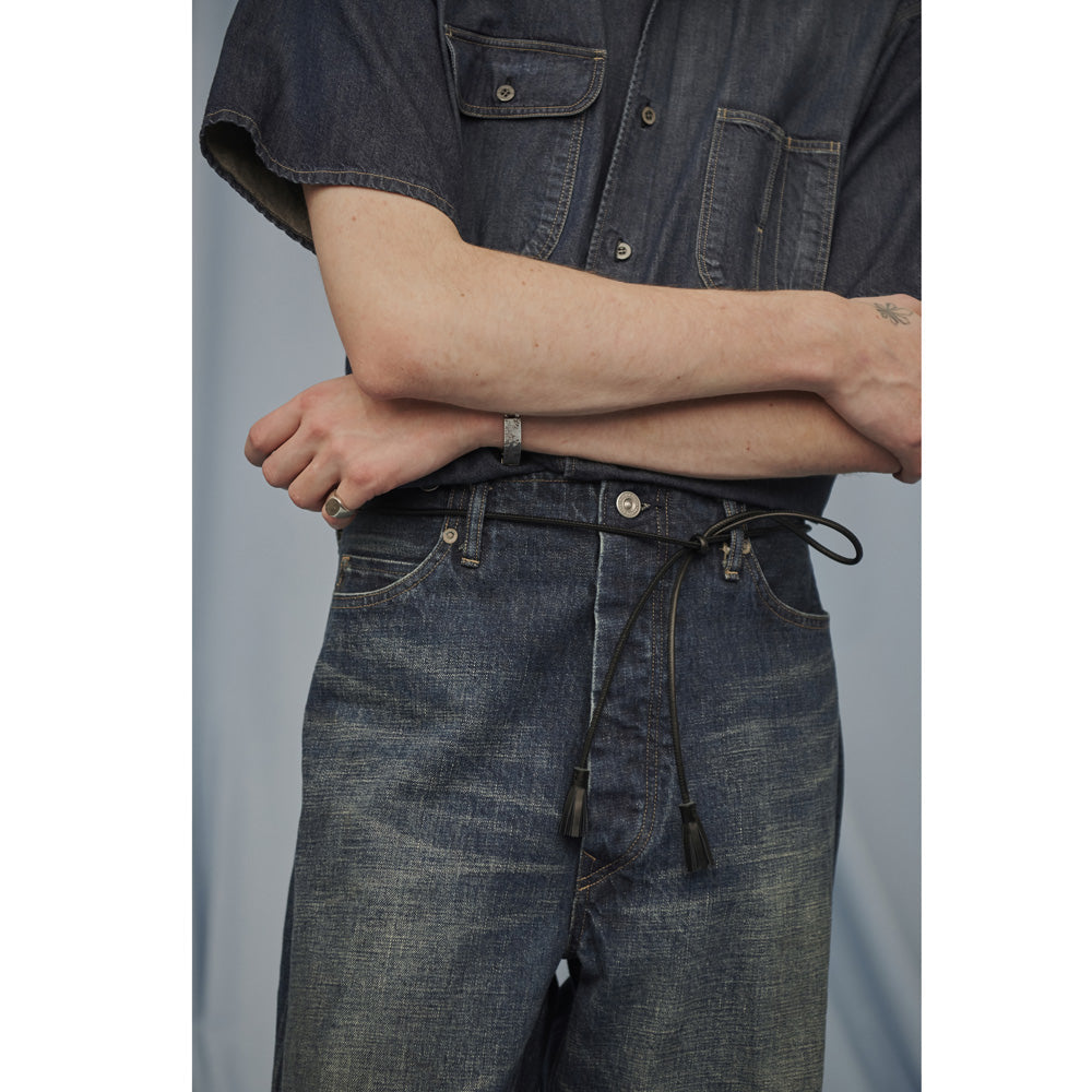 BELTLESS WAIST JEAN TROUSER 990 (FADE INDIGO)