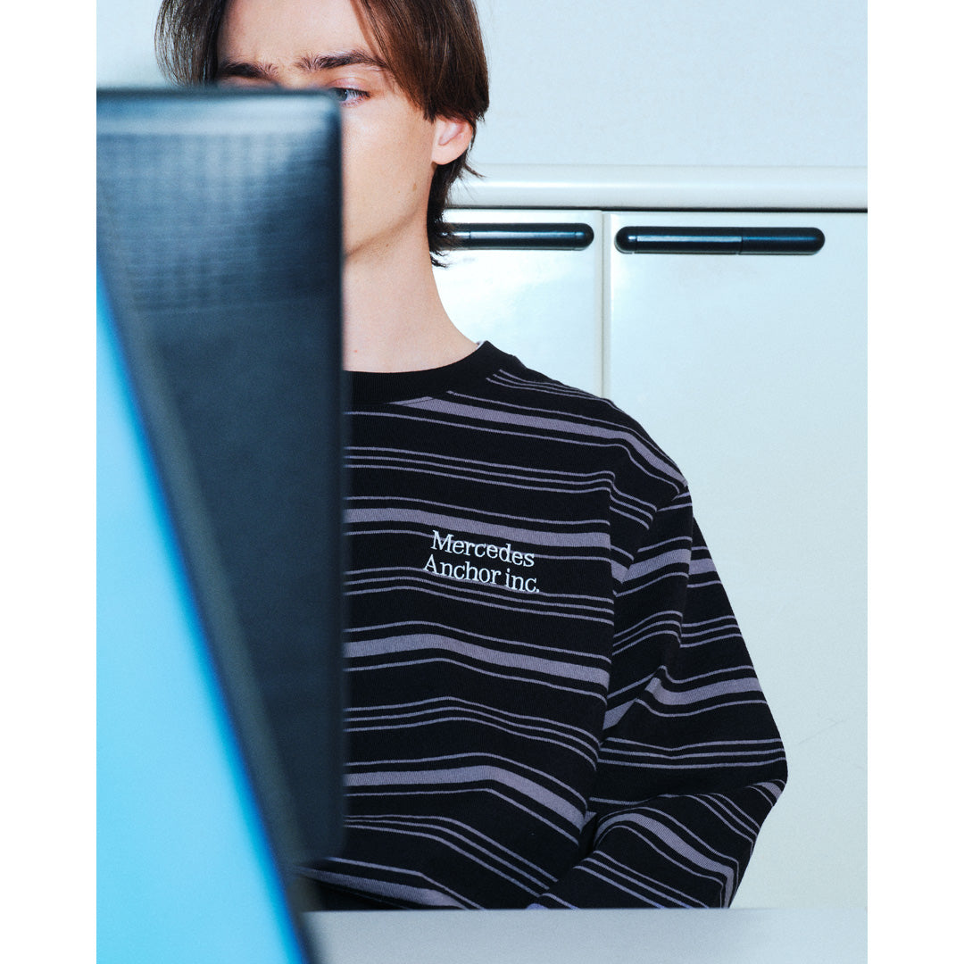 ANCHOR INC.) MULTI STRIPED L/S TEE (ANCSS26LT02) | ANCHOR INC