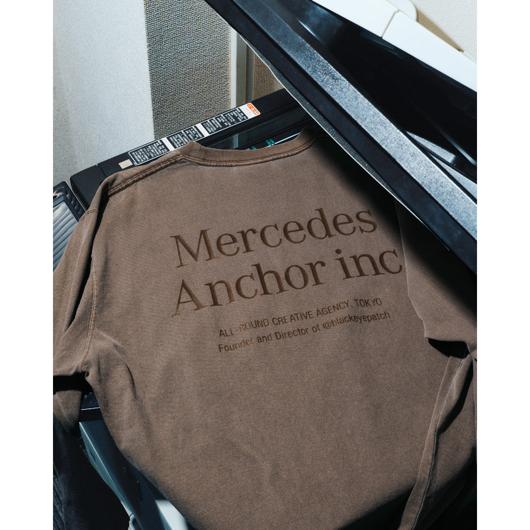 ANCHOR INC.) PIGMENT DYED L/S TEE (ANCSS26LT03) | ANCHOR INC