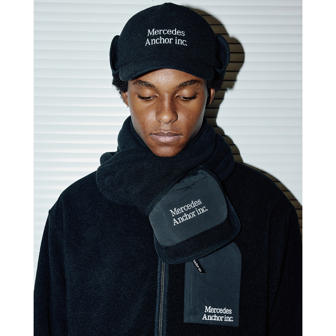 ANCHOR INC.) FLEECE SCARF WITH POCKET (ANCFW25AC06) | ANCHOR INC
