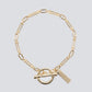 Lantern Link Bracelet -3mm- -Gold-