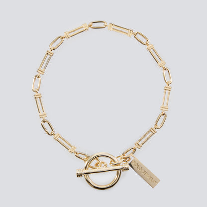 Lantern Link Bracelet -3mm- -Gold-