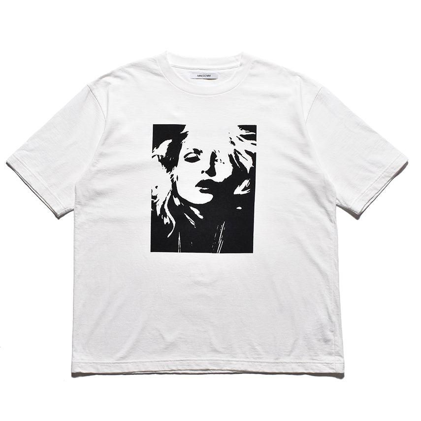Monochrome Two tone Face Crewneck T-SH