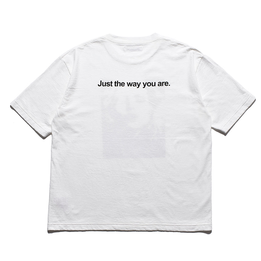 Monochrome Two tone Face Crewneck T-SH