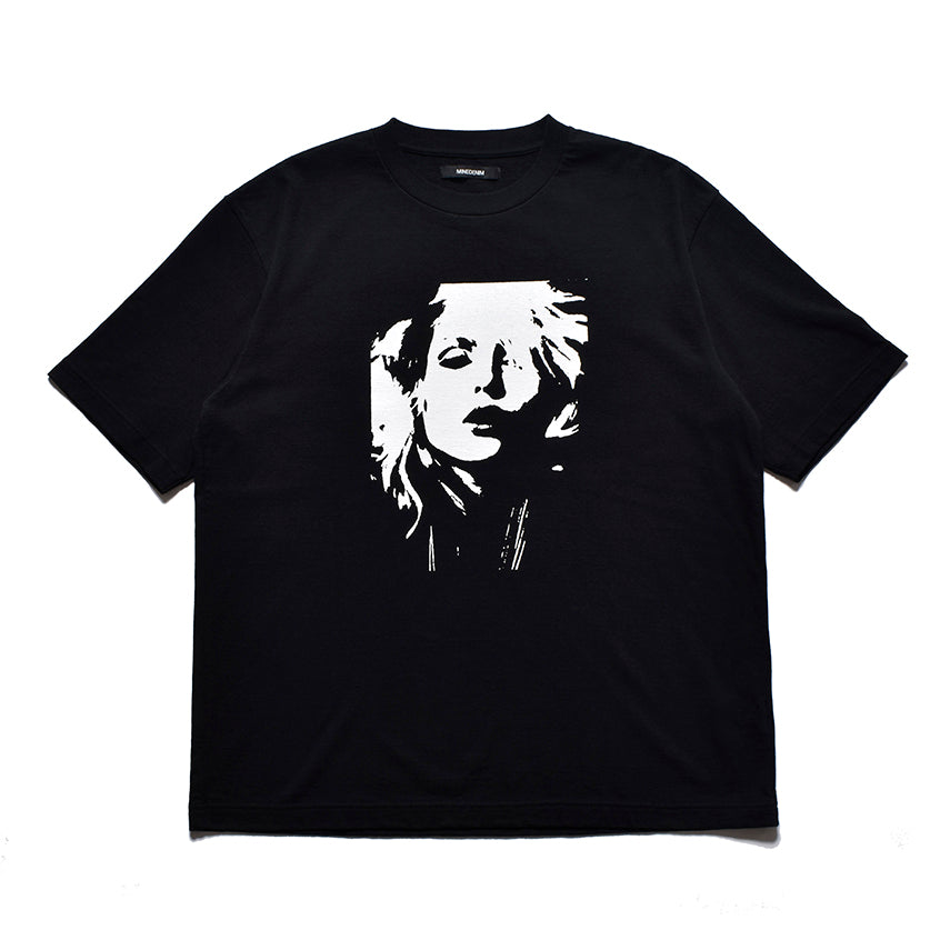 Monochrome Two tone Face Crewneck T-SH