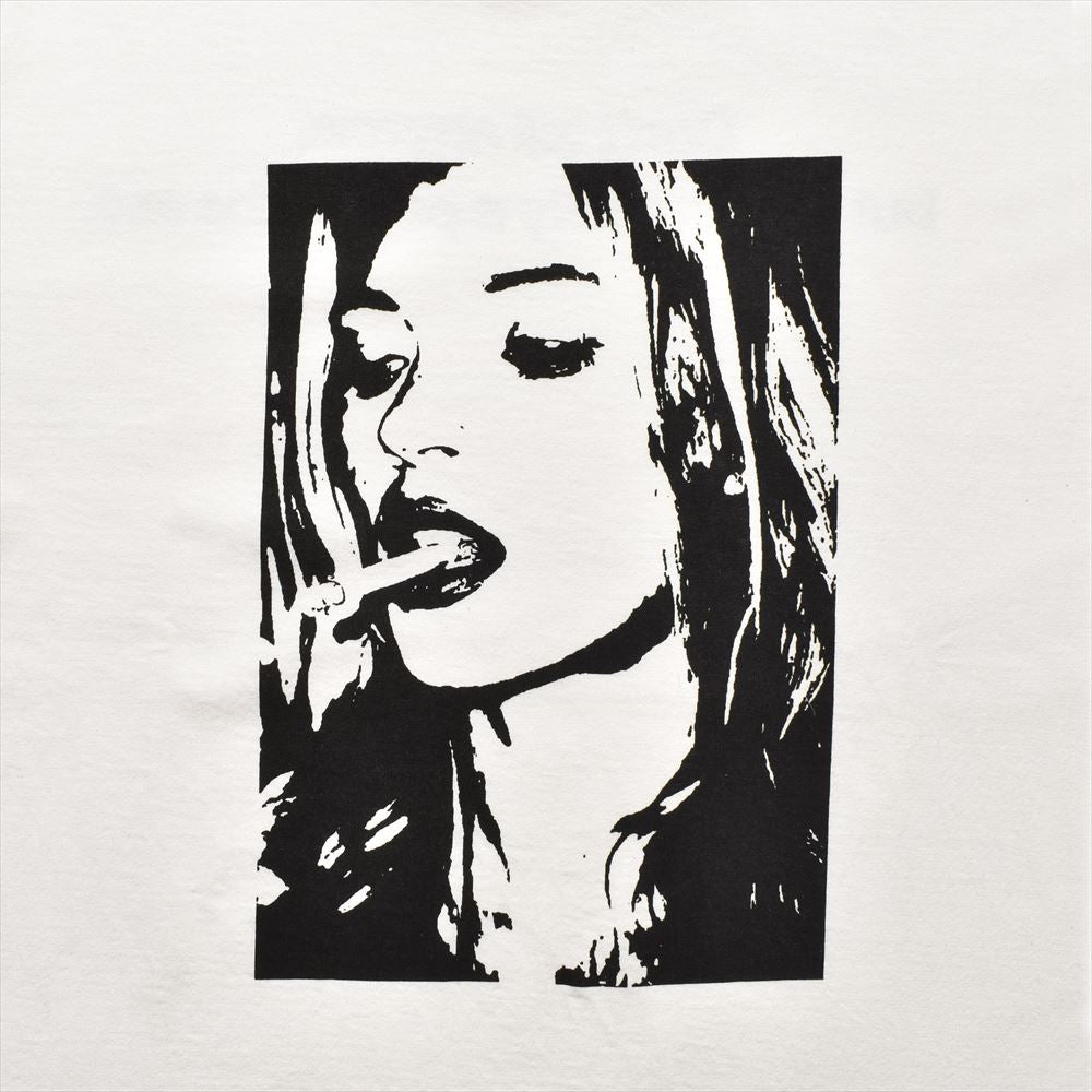 Monochrome Two tone Face Crewneck T-SH