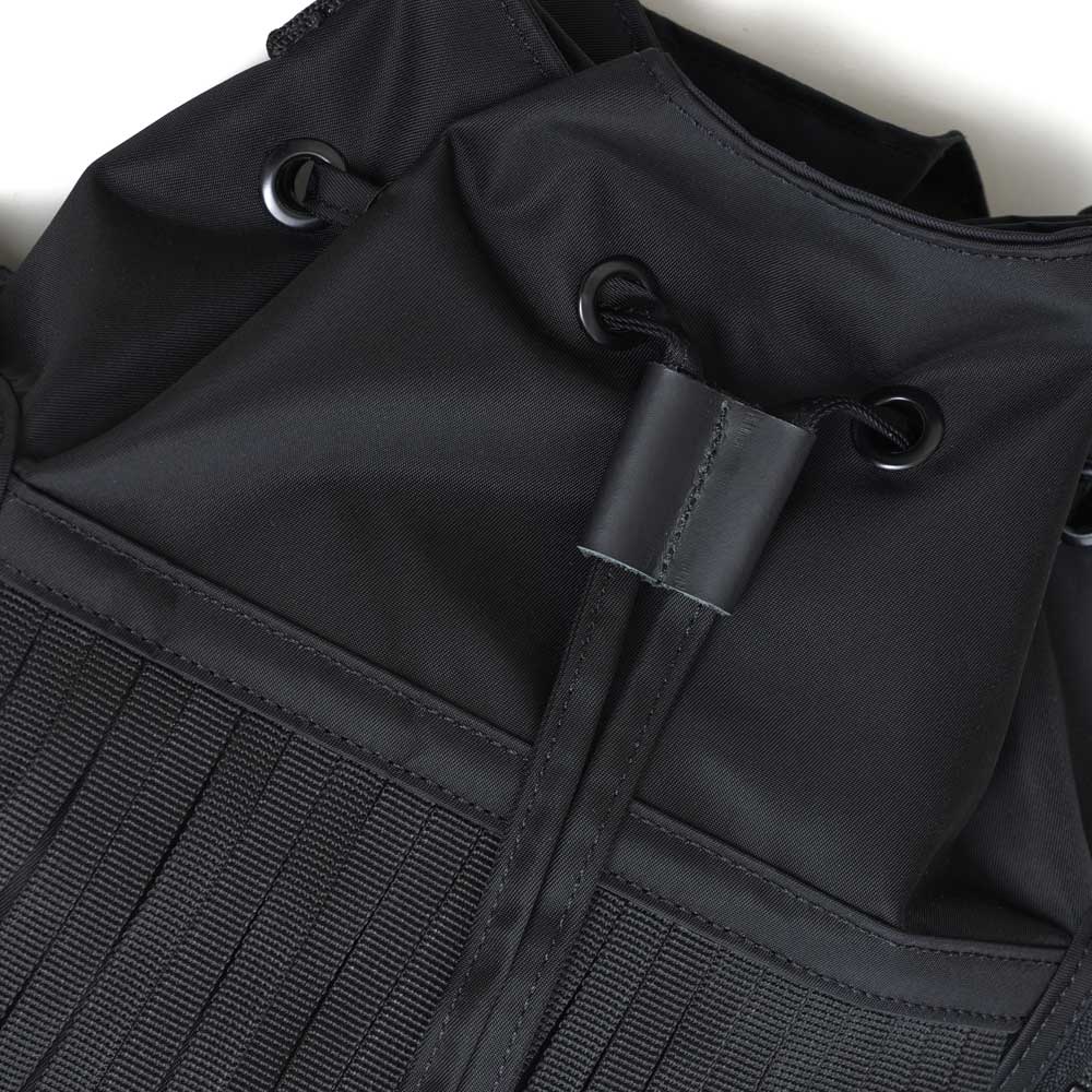 TAPE FRINGE DRAW STRING BAG