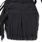 TAPE FRINGE DRAW STRING BAG