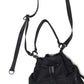 TAPE FRINGE DRAW STRING BAG