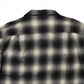 C.Flannel Ombre Open Collar SH