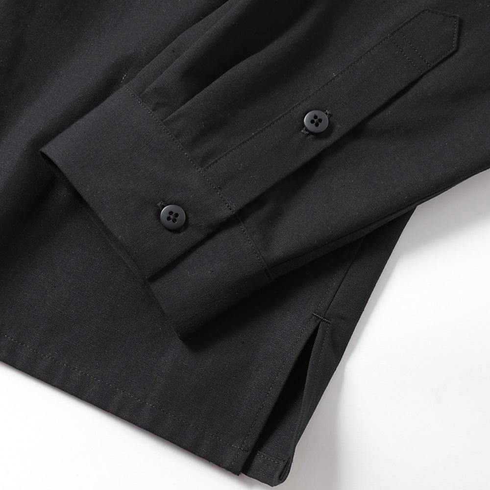 SILK NEP CLOTH SOUVENIR SHIRTS (Long-sleeve)