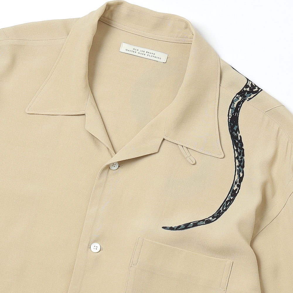 ORIGINAL PRINTED OPEN COLLAR SHIRTS Hebi Long-sleeve