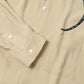 ORIGINAL PRINTED OPEN COLLAR SHIRTS Hebi Long-sleeve