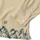 ORIGINAL PRINTED OPEN COLLAR SHIRTS Hebi Long-sleeve