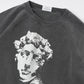 OVER DYE PRINT RAGLAN TEE