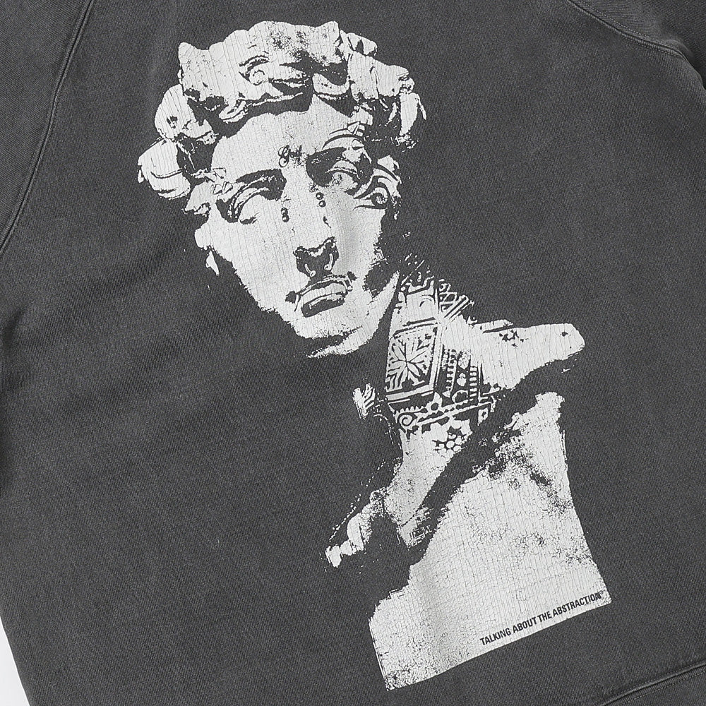 OVER DYE PRINT RAGLAN TEE