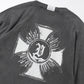 OVER DYE PRINT RAGLAN TEE