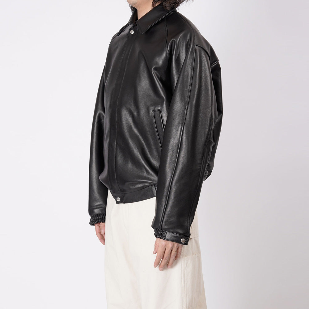 ジャケット・アウター UNIVERSAL PRODUCTS. LEATHER BROUSON 3 UNIVERSAL PRODUCTS - LEATHER BROUSON / BLACK | Stripe Online