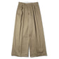 2TUCK WIDE CHINO TROUSERS