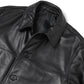 LEATHER CAR COAT