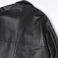 LEATHER CAR COAT