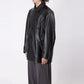 LEATHER CAR COAT