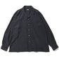 Silk Rayon Open Collar L/S Shirt