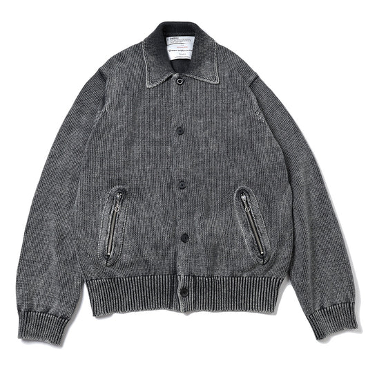 Vintage Dyed Knit Jacket