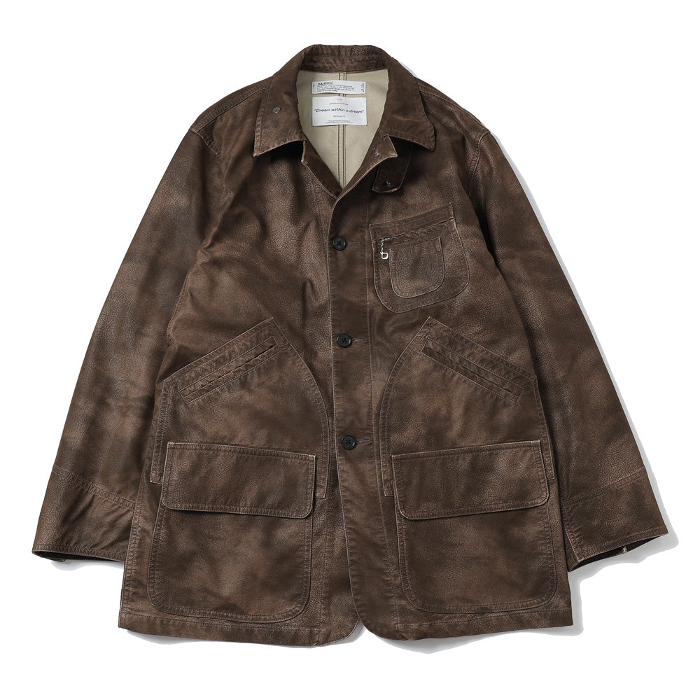 Artifical Leather Hunting Jacket