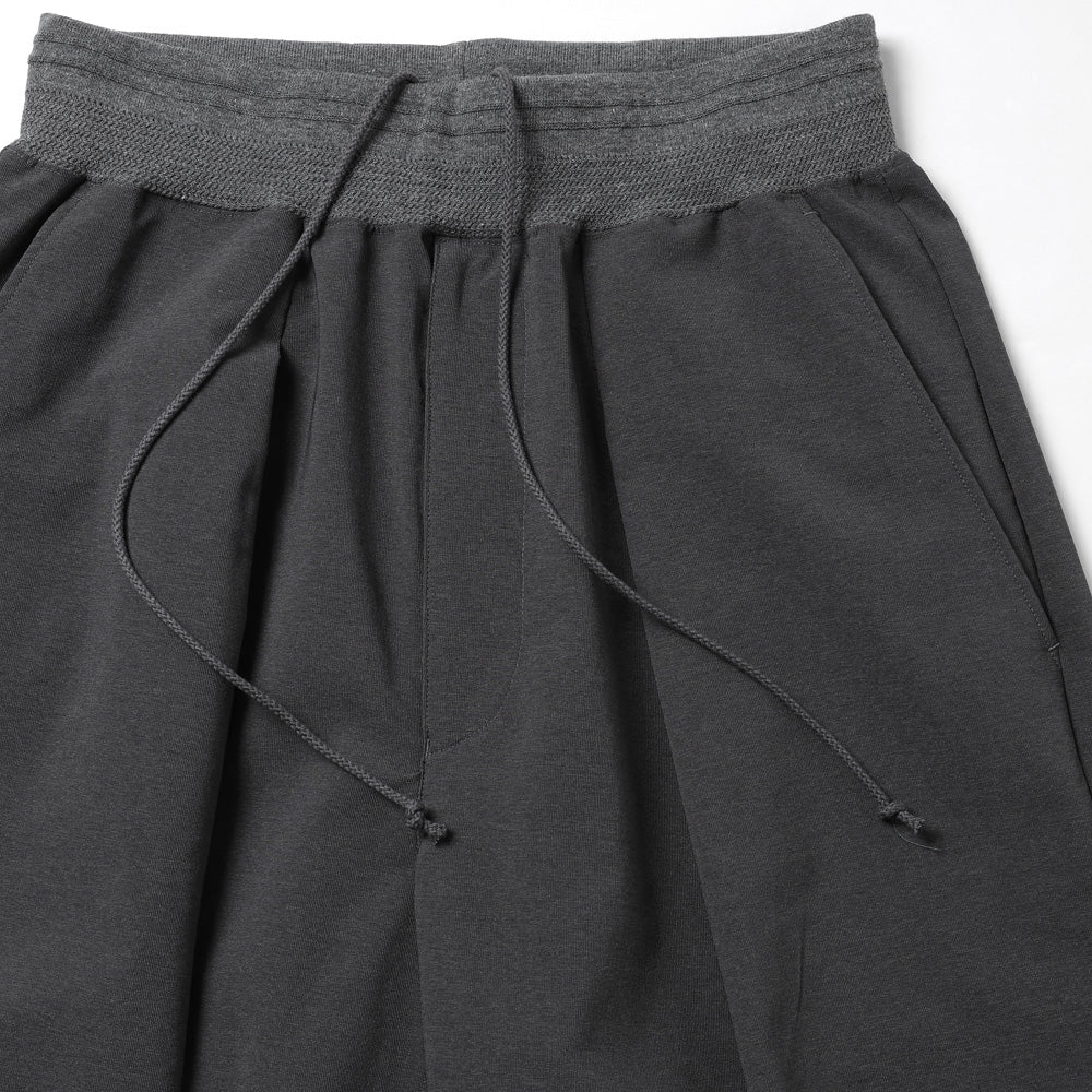 RIB TUCK BAGGY PANTS - Hi Count Tricot Jersey FAB -