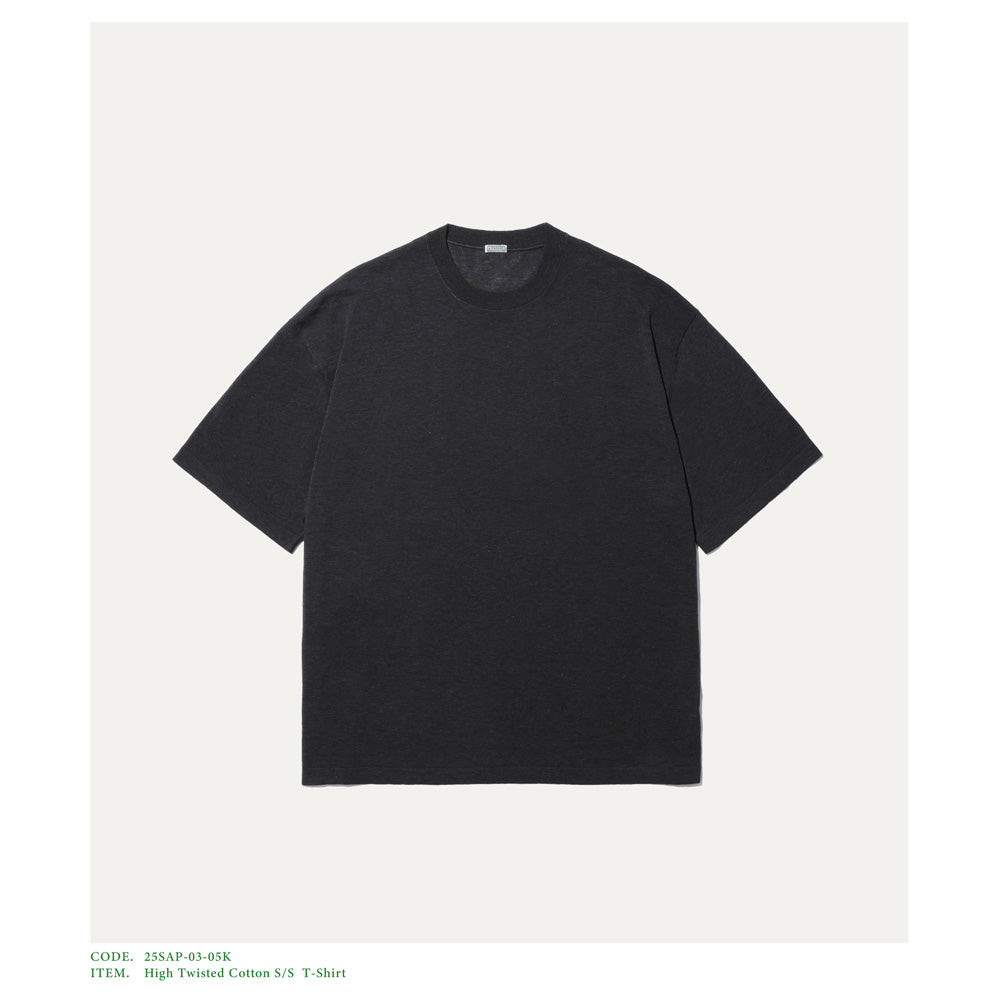 High Twisted Cotton S/S T-Shirt