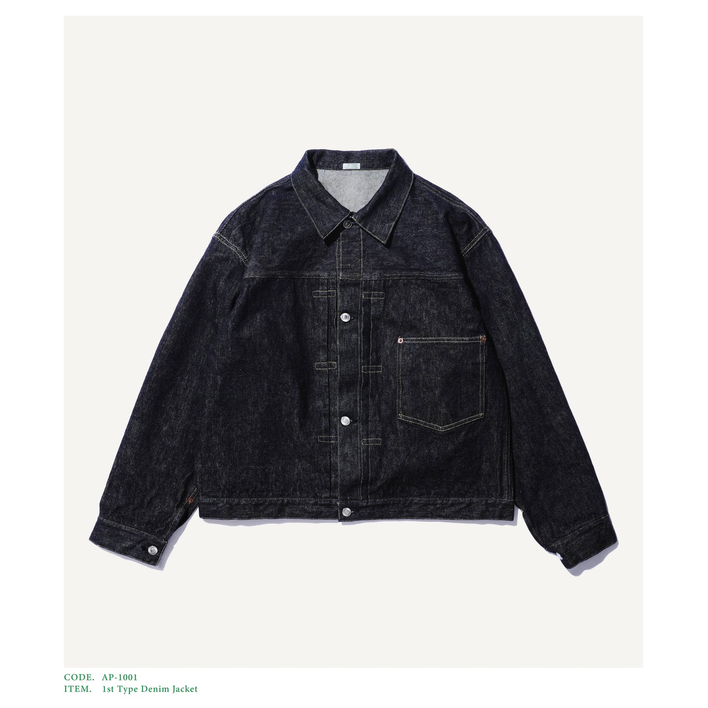 1st Type Denim Jacket(ONE WASH)