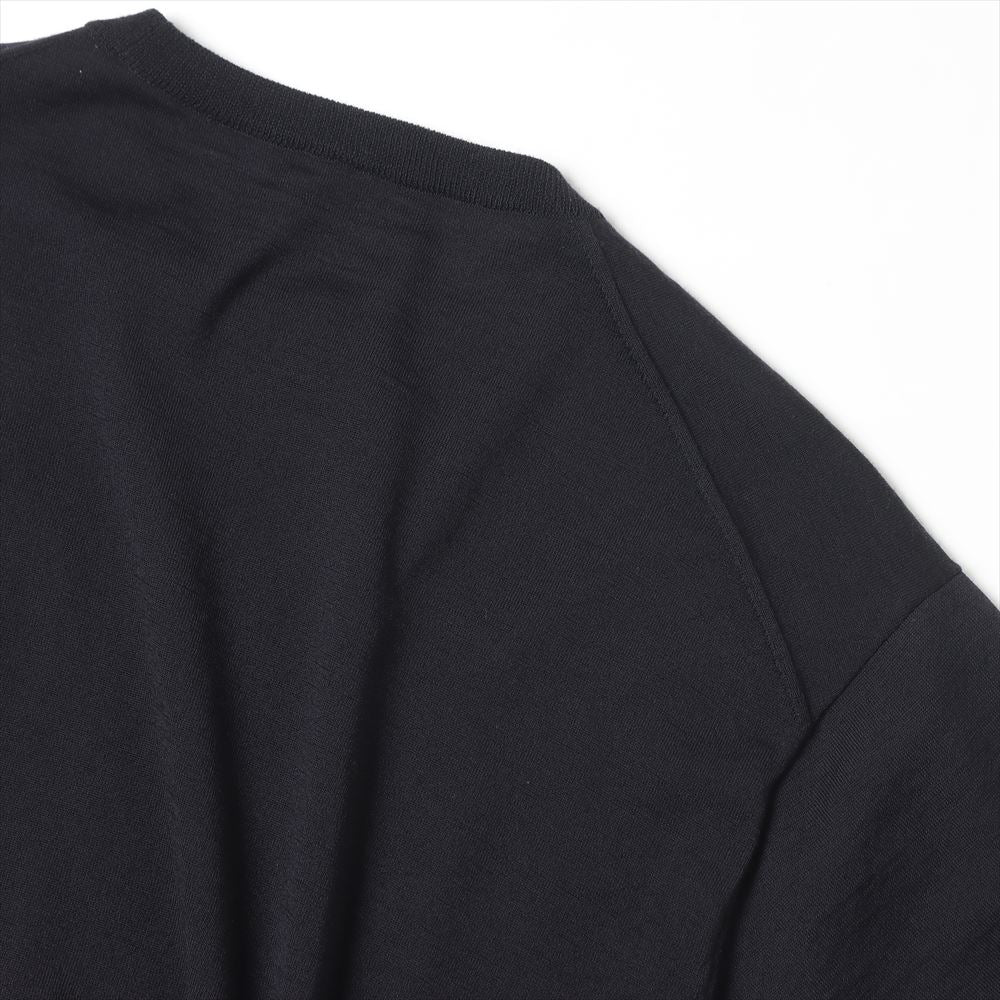 Wool crew neck knit
