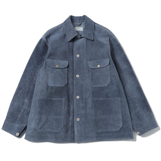 Goat Suede Railroad Chore Jacket