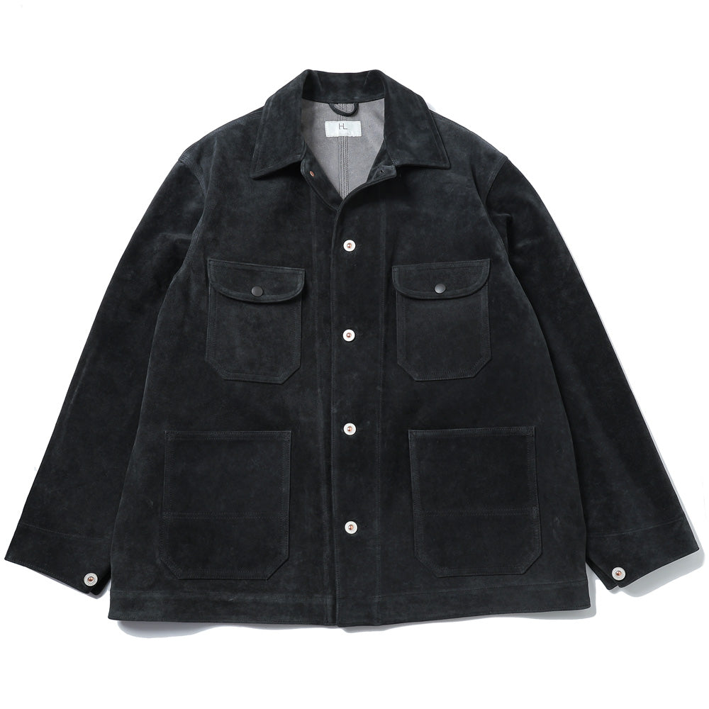 Goat Suede Railroad Chore Jacket