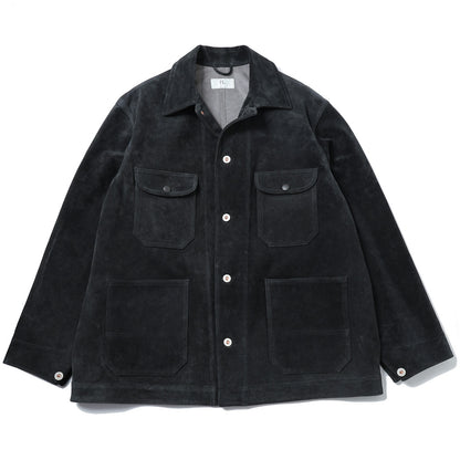 Goat Suede Railroad Chore Jacket