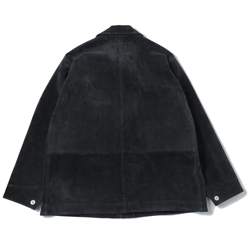 Goat Suede Railroad Chore Jacket