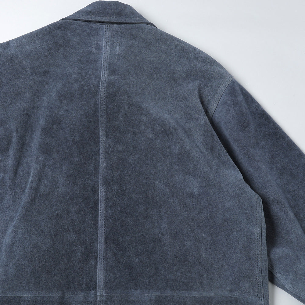 Goat Suede Railroad Chore Jacket