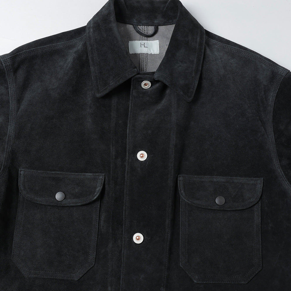HERILL（ヘリル） Goat Suede Railroad Chore Jacket 26-011-HL-8000