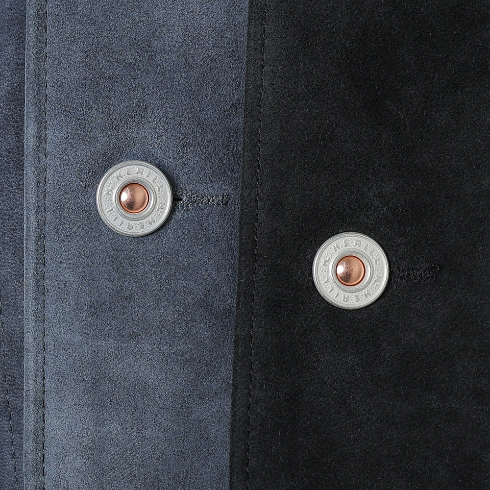 Goat Suede Railroad Chore Jacket