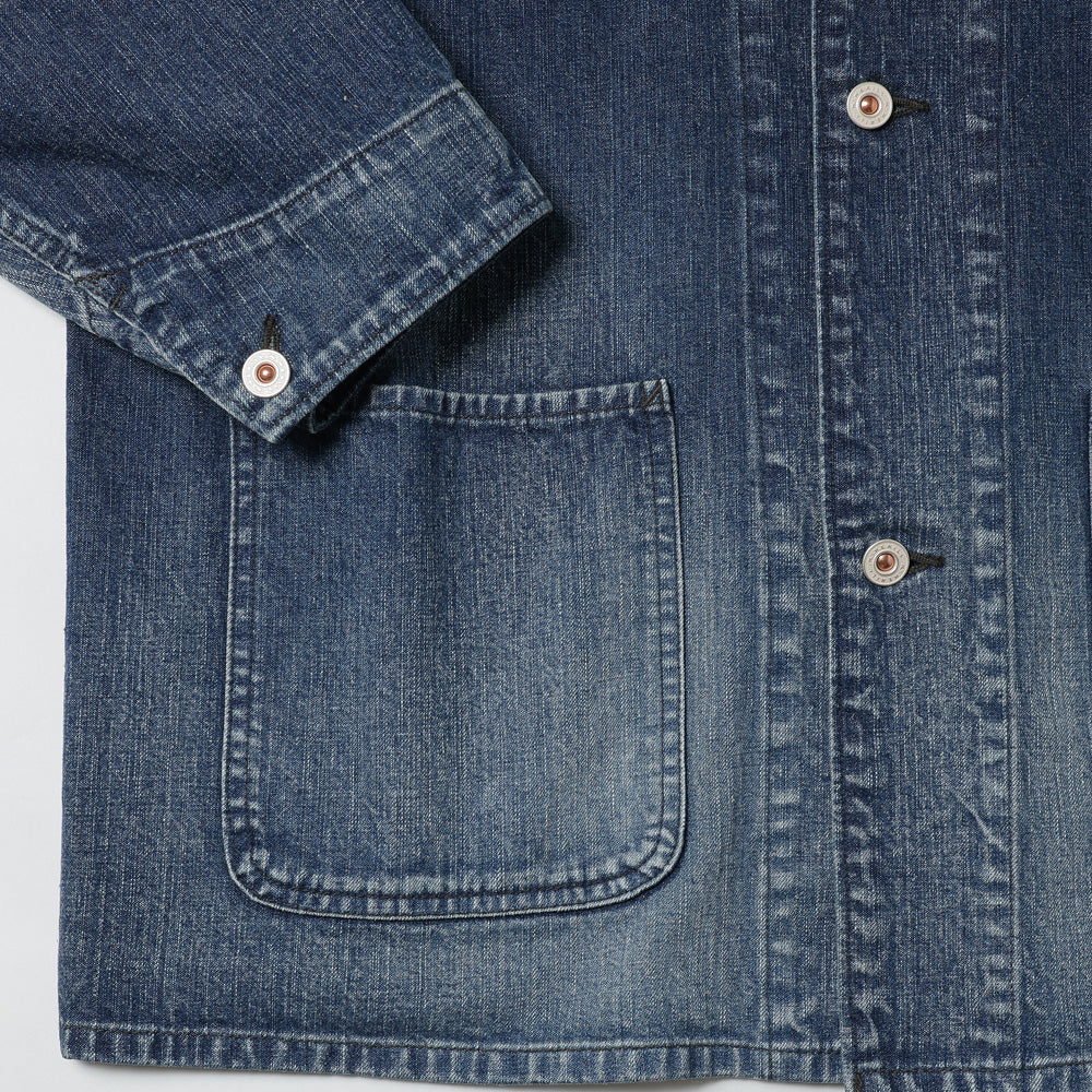 NAVY Denim Chore Jacket