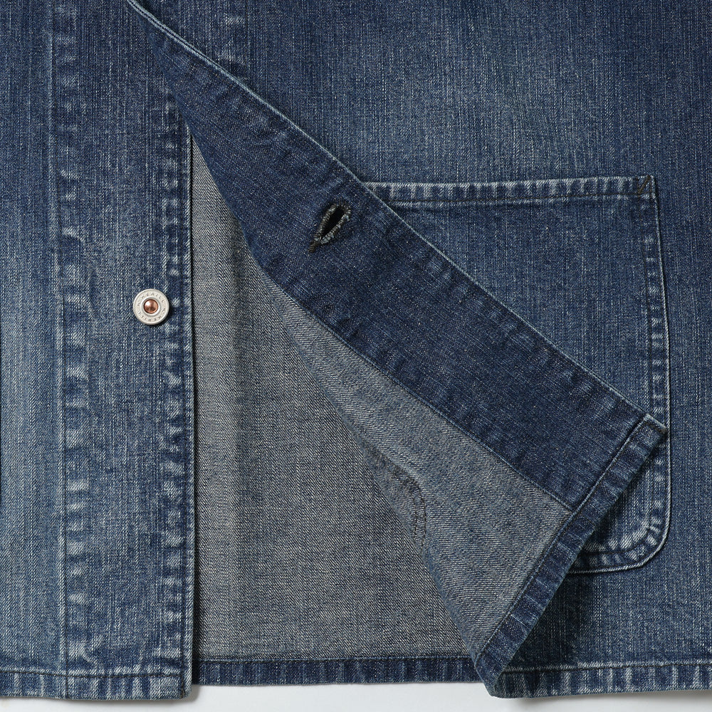 NAVY Denim Chore Jacket
