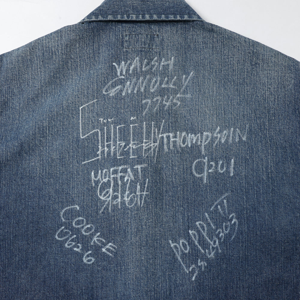 NAVY Denim Chore Jacket