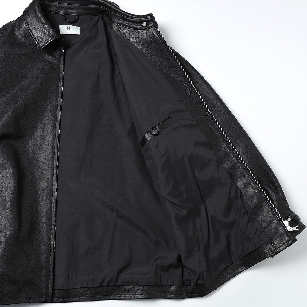 HERILL（ヘリル） Lamb Lather Jacket 26-011-HL-8050-10 (26-011-HL