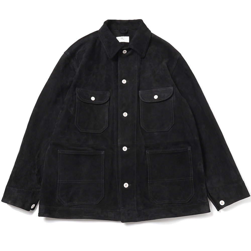 HERILL（ヘリル）Lamb Suede Railroad Chore Jacket 26-011-HL-8090-30
